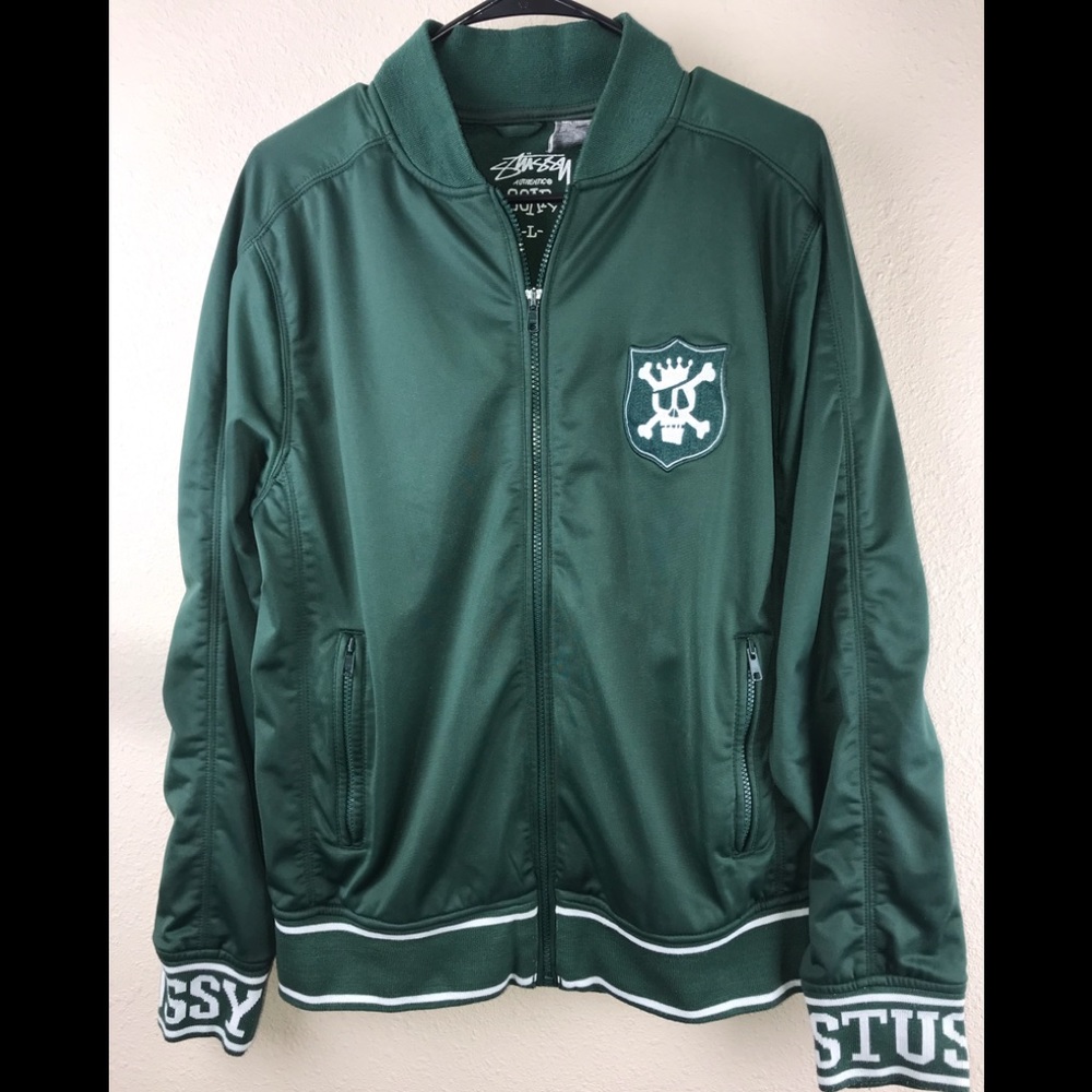 Vintage Stussy Track Jacker L